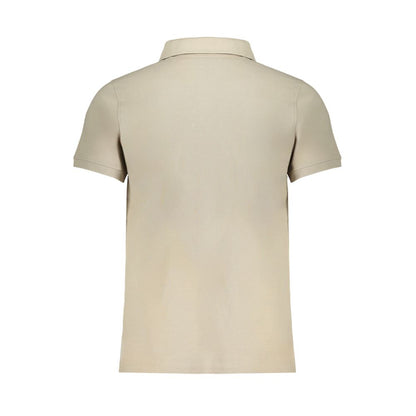 Polo de algodón beige de Noruega 1963