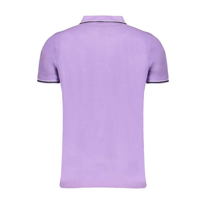 Polo de algodón morado de Noruega 1963