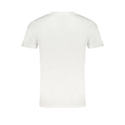 Camiseta de algodón blanca de Noruega 1963