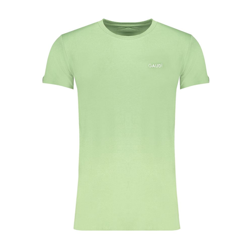 Camiseta de algodón verde Gaudí