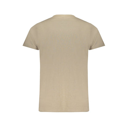 Camiseta de algodón beige de Noruega 1963