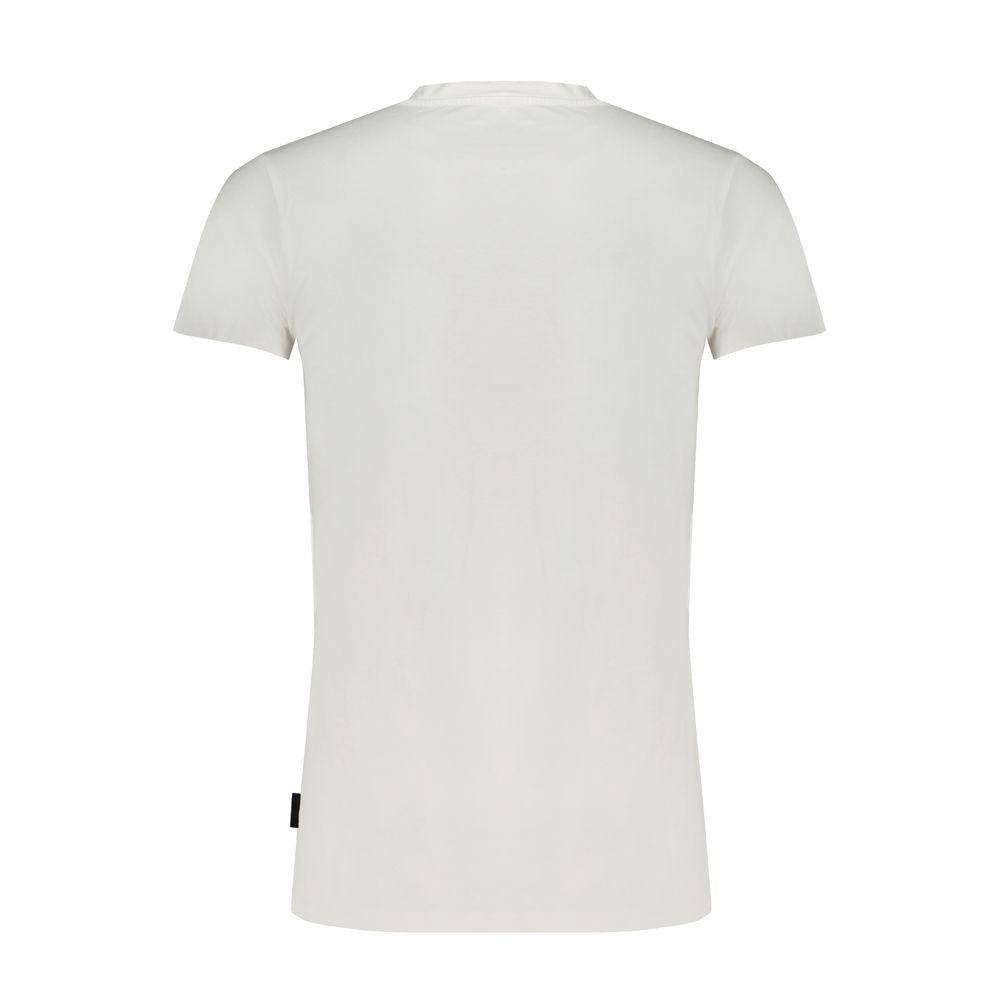 Camiseta de algodón blanca Gaudí