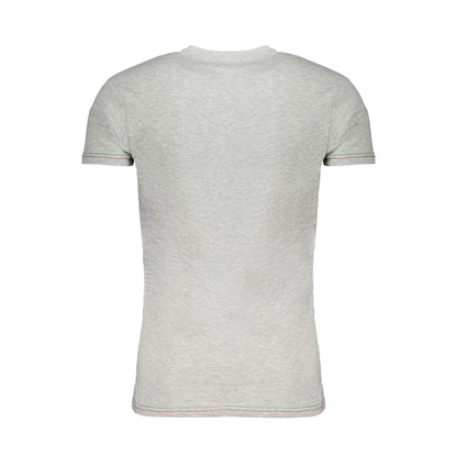 Aeronautica Militare Camiseta de algodón gris