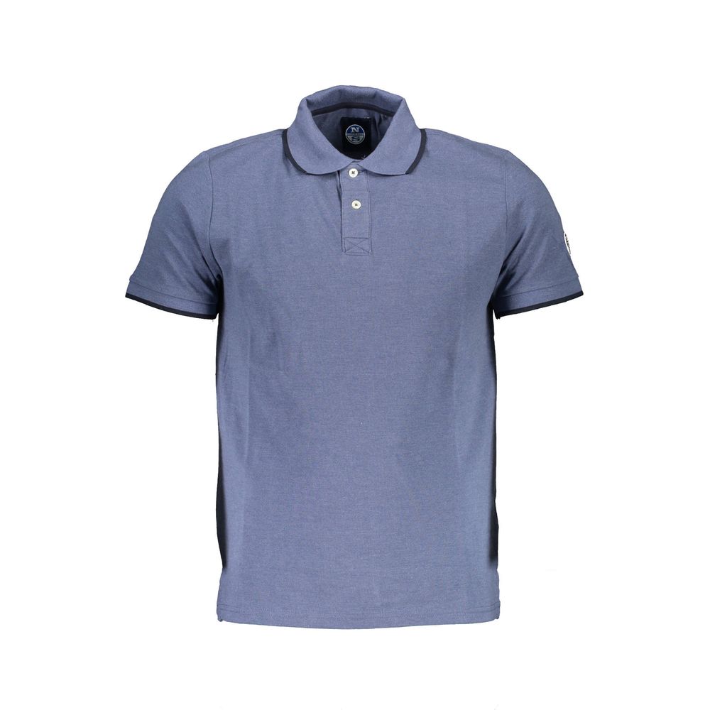 Polo informal azul con detalles en contraste de North Sails Elevated
