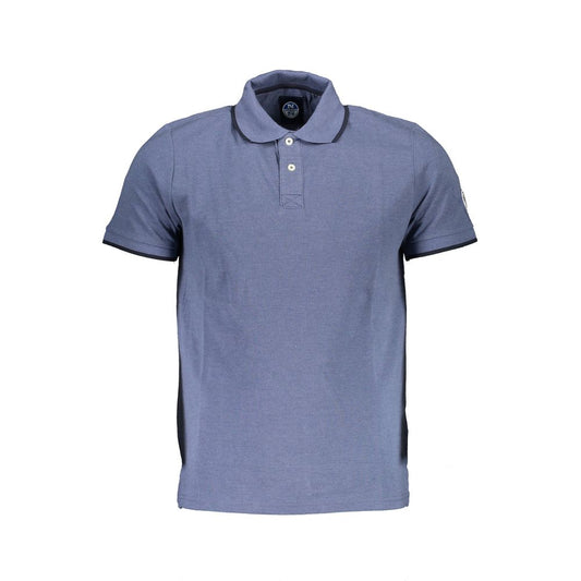 Polo informal azul con detalles en contraste de North Sails Elevated