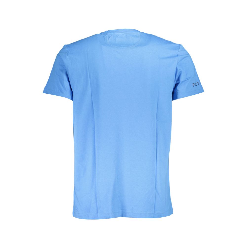 Camiseta elegante azul claro bordada La Martina