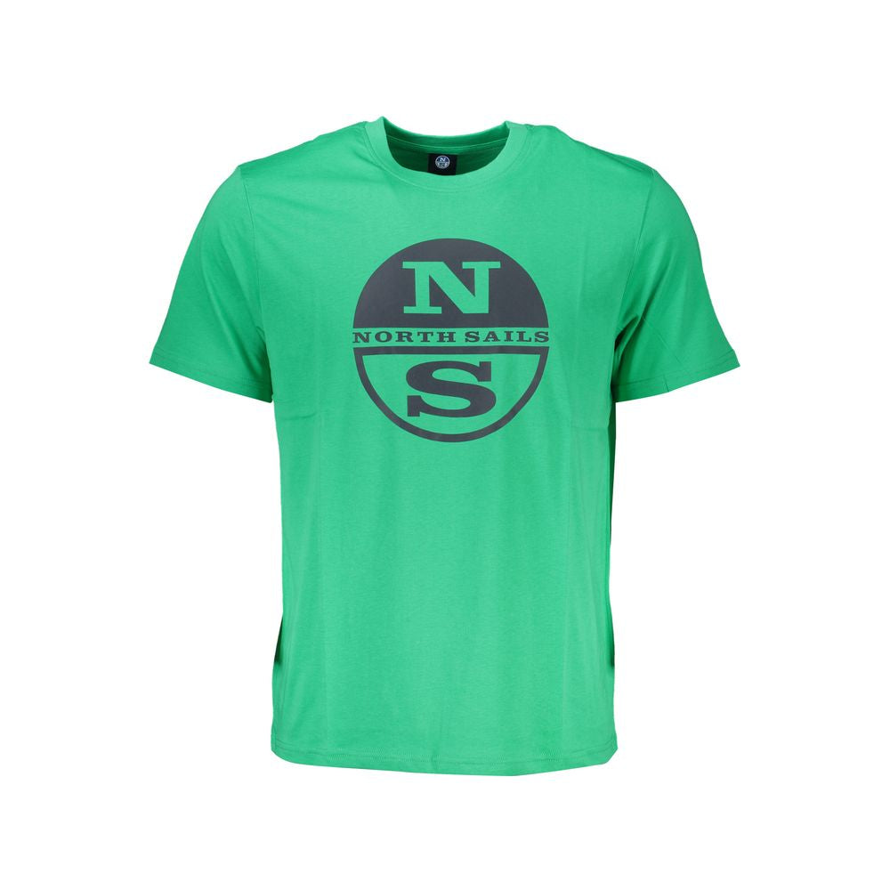 Camiseta de algodón verde de North Sails