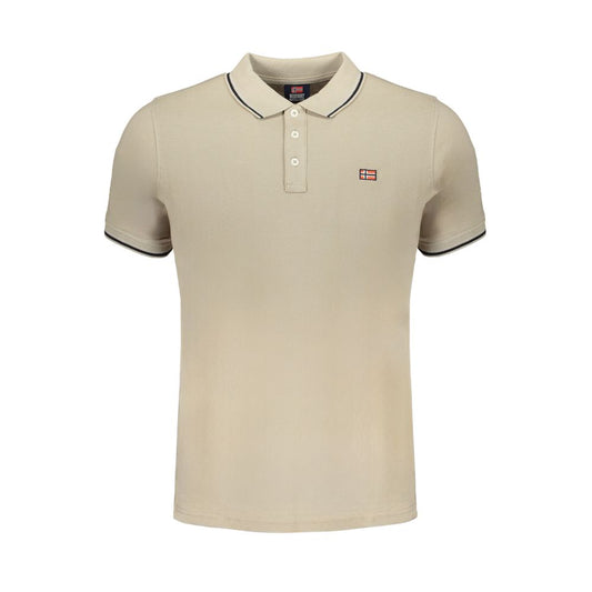 Polo de algodón beige de Noruega 1963