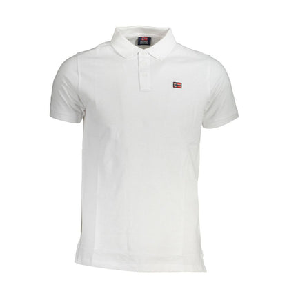 Polo de algodón blanco de Noruega 1963