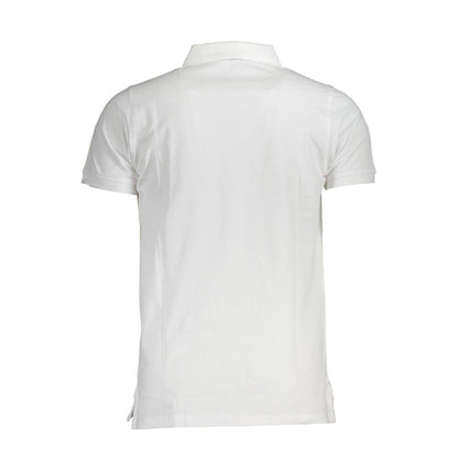 Polo de algodón blanco de Noruega 1963