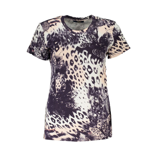 Camisetas y blusas de algodón color rosa de Cavalli Class