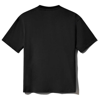 Camiseta de algodón negra Comme Des Fuckdown