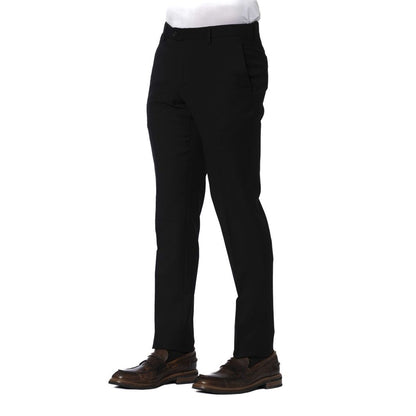 Pantalón Trussardi de lana negra para hombre