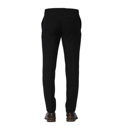 Pantalón Trussardi de lana negra para hombre