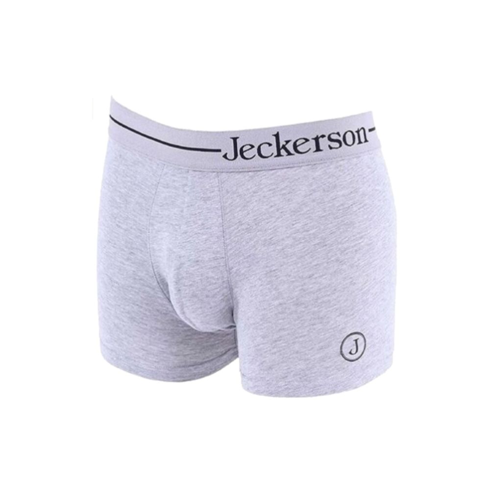 Boxer Jeckerson de algodón gris para hombre