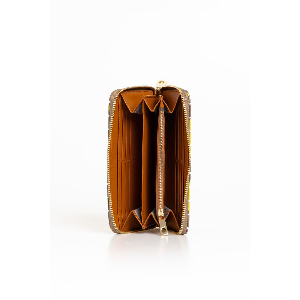 Cartera Trussardi de piel beige para mujer