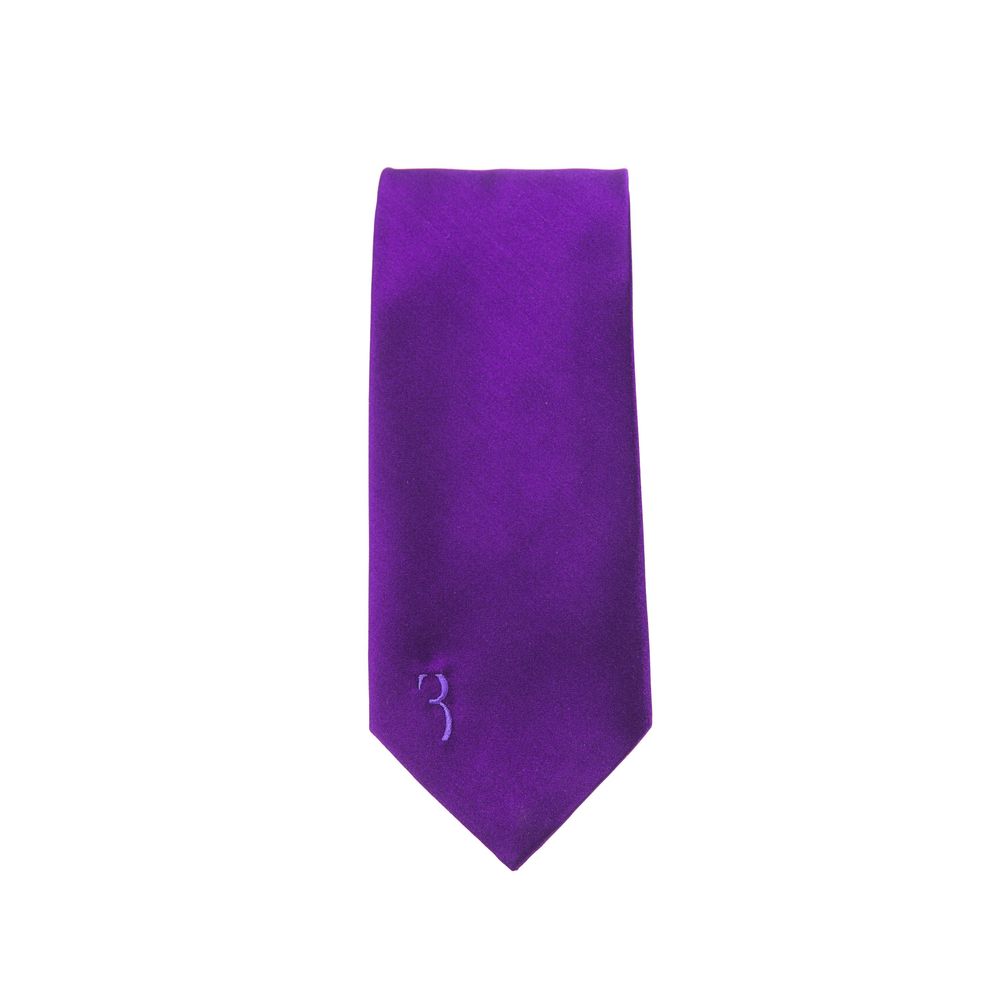 Corbata de sisal violeta para hombre de Billionaire Italian Couture