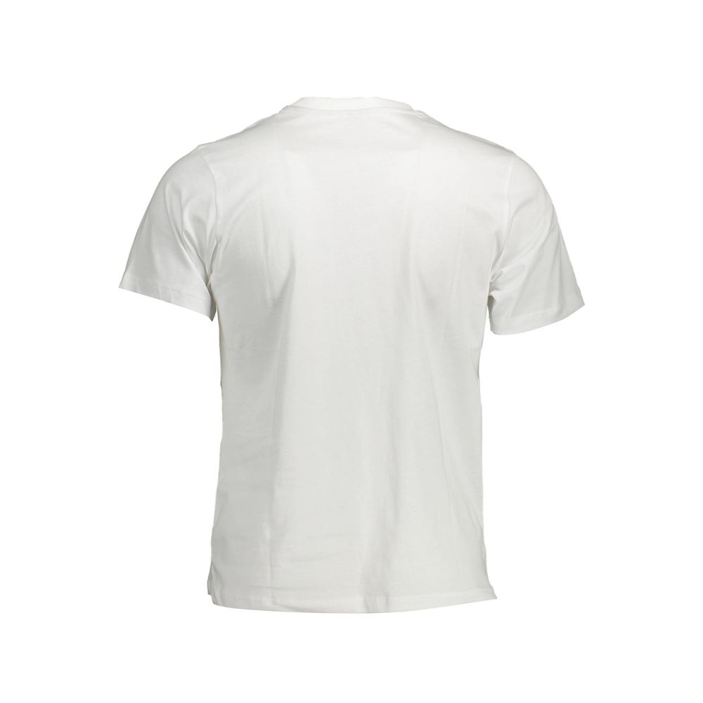 Camiseta de cuello redondo con estampado elegante en blanco de North Sails