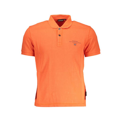 Polo Napapijri Chic Pink con elegante detalle de bordado
