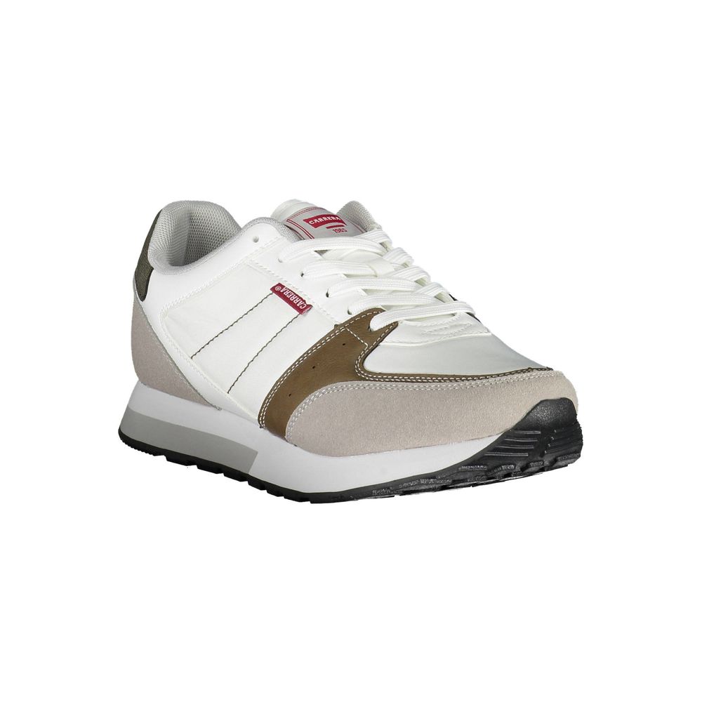 Carrera White Eco Leather Men Sneaker