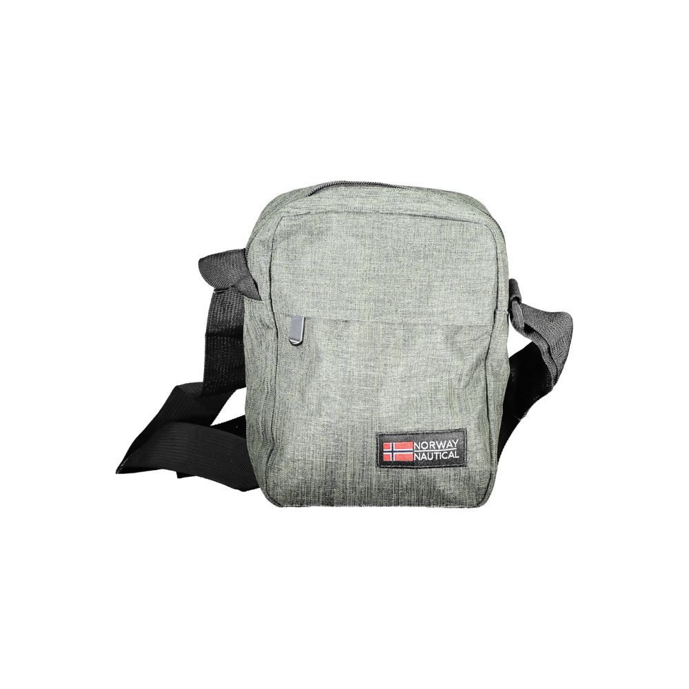 Bolso de hombro de poliéster verde de Noruega 1963