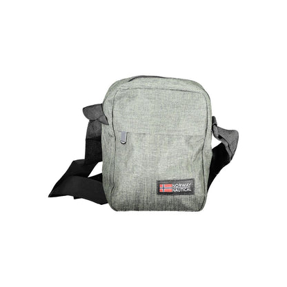 Bolso de hombro de poliéster verde de Noruega 1963