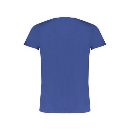 Camiseta de algodón azul Trussardi