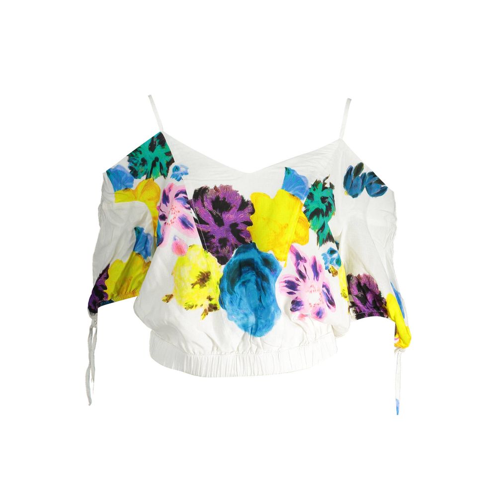 Desigual White Viscose Women Top