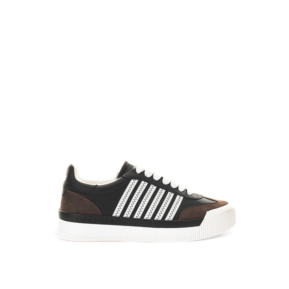 Zapatillas de piel negras Dsquared²