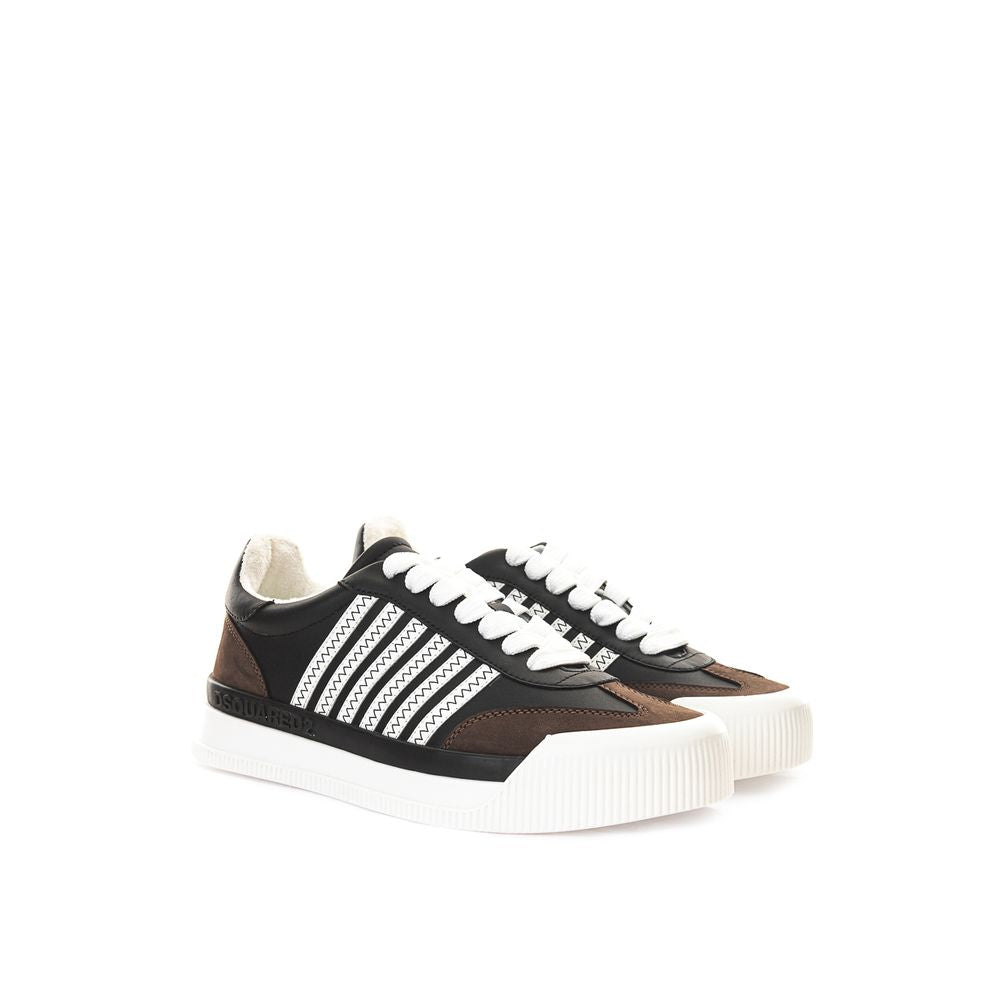 Zapatillas de piel negras Dsquared²