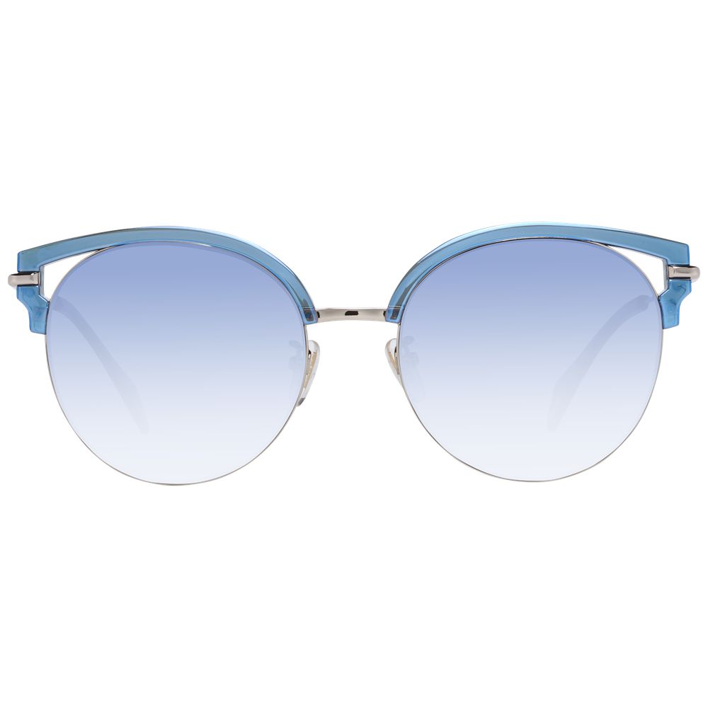 Police Blue Women Sunglasses