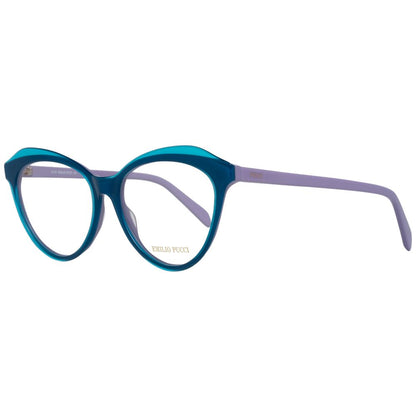 Emilio Pucci Turquoise Women Optical Frames