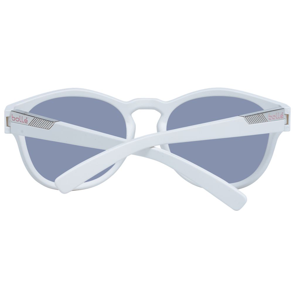 Bolle White Unisex Sunglasses