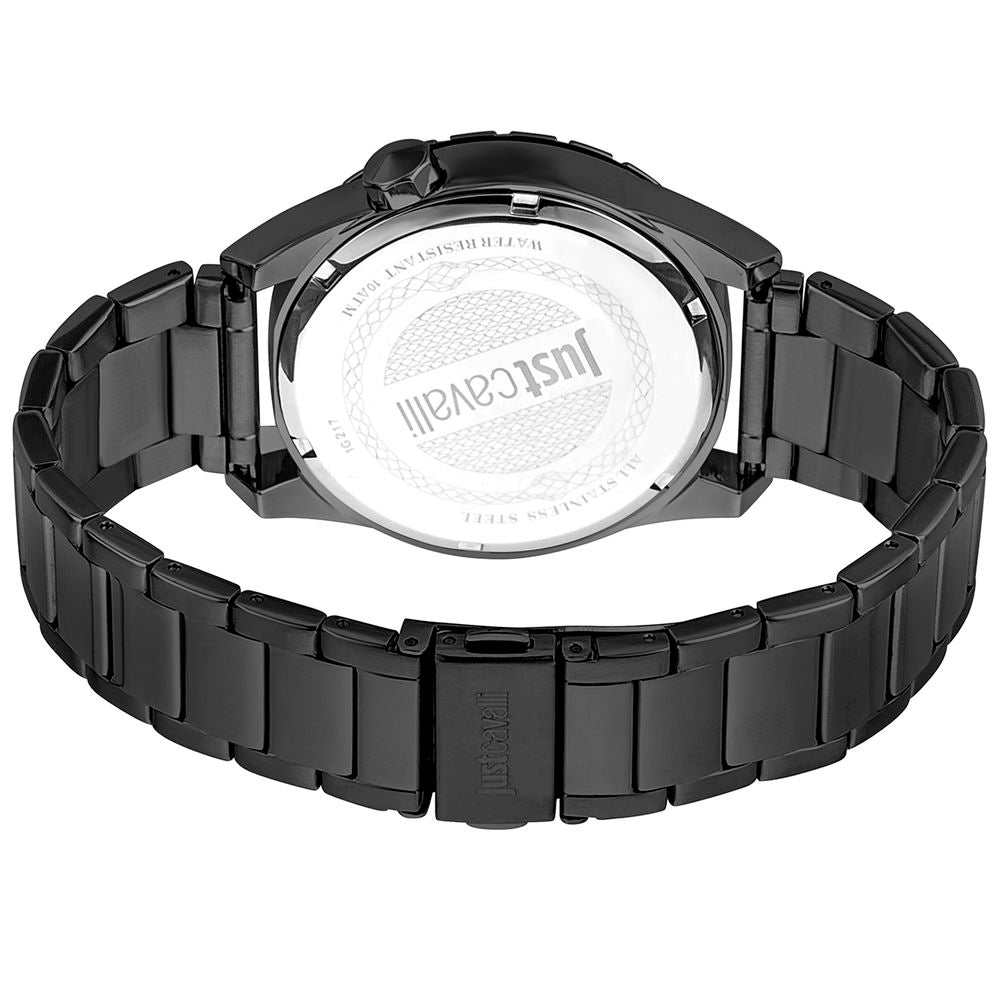 Just Cavalli Black Men Watch