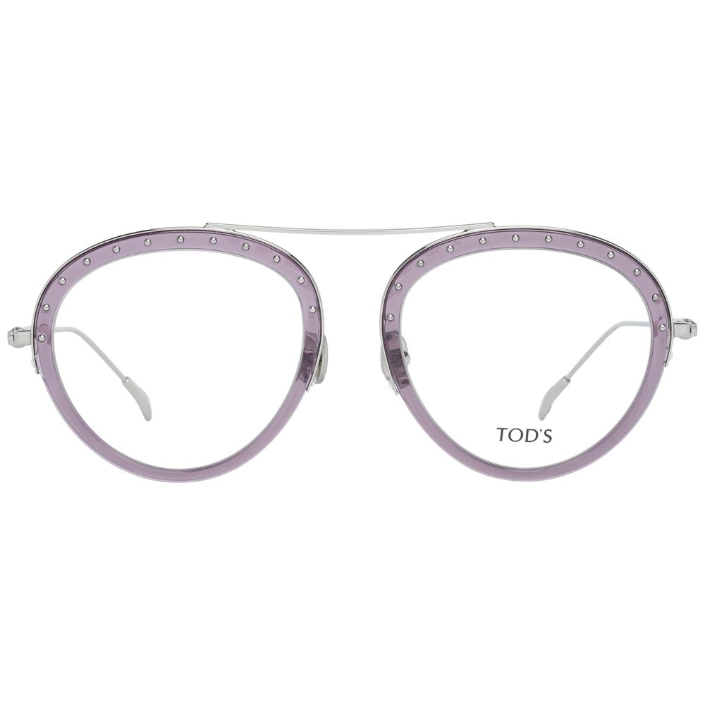 Monturas ópticas para mujer de color morado de Tod's