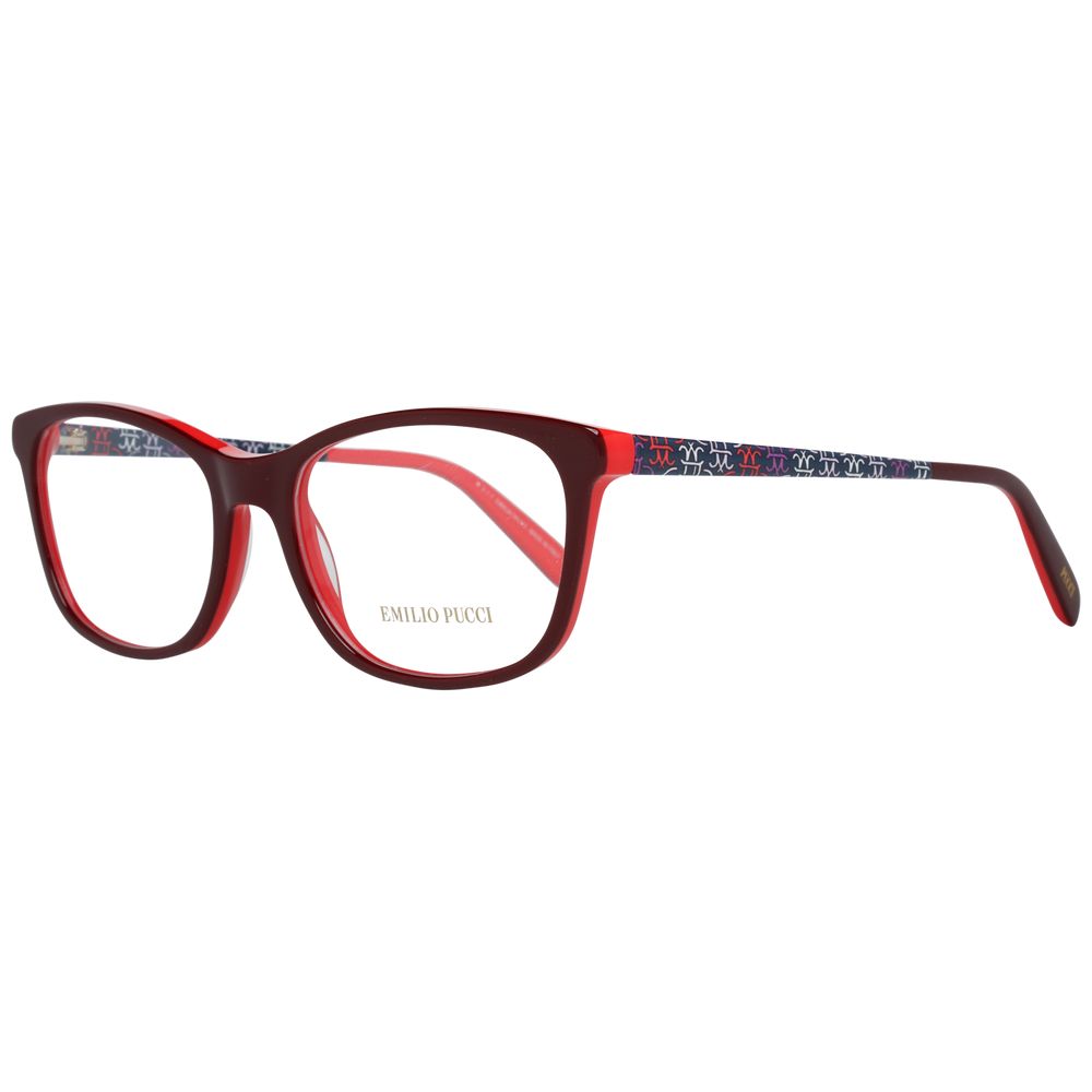 Emilio Pucci Burgundy Women Optical Frames