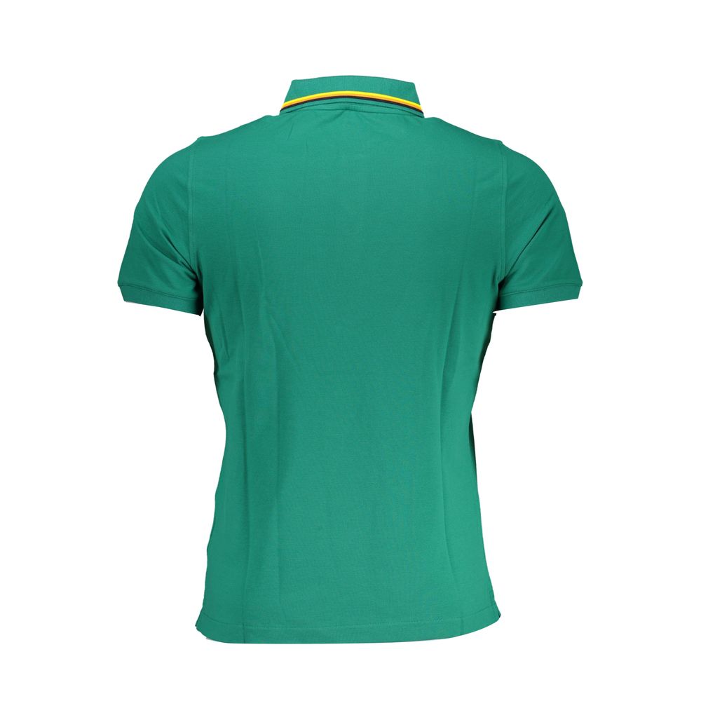 Polo de algodón verde K-WAY