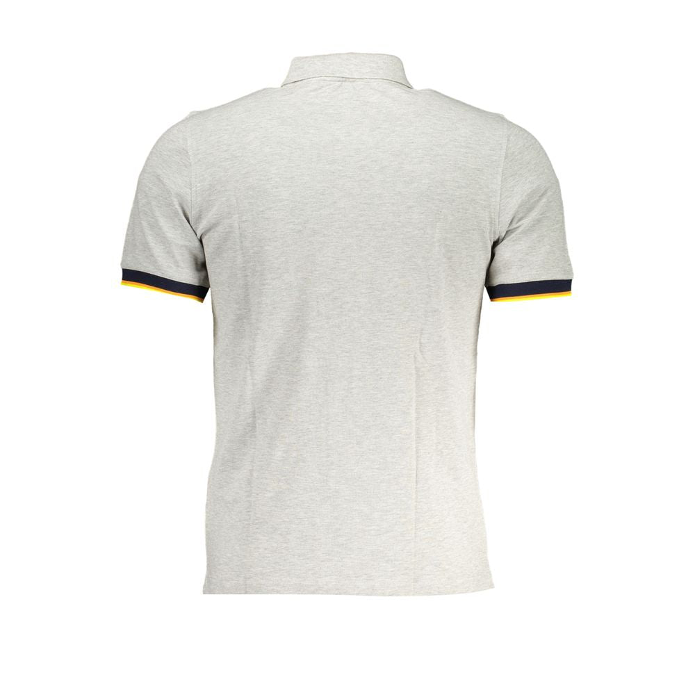 Polo de algodón gris K-WAY