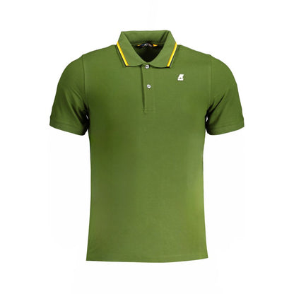 Polo de algodón verde K-WAY