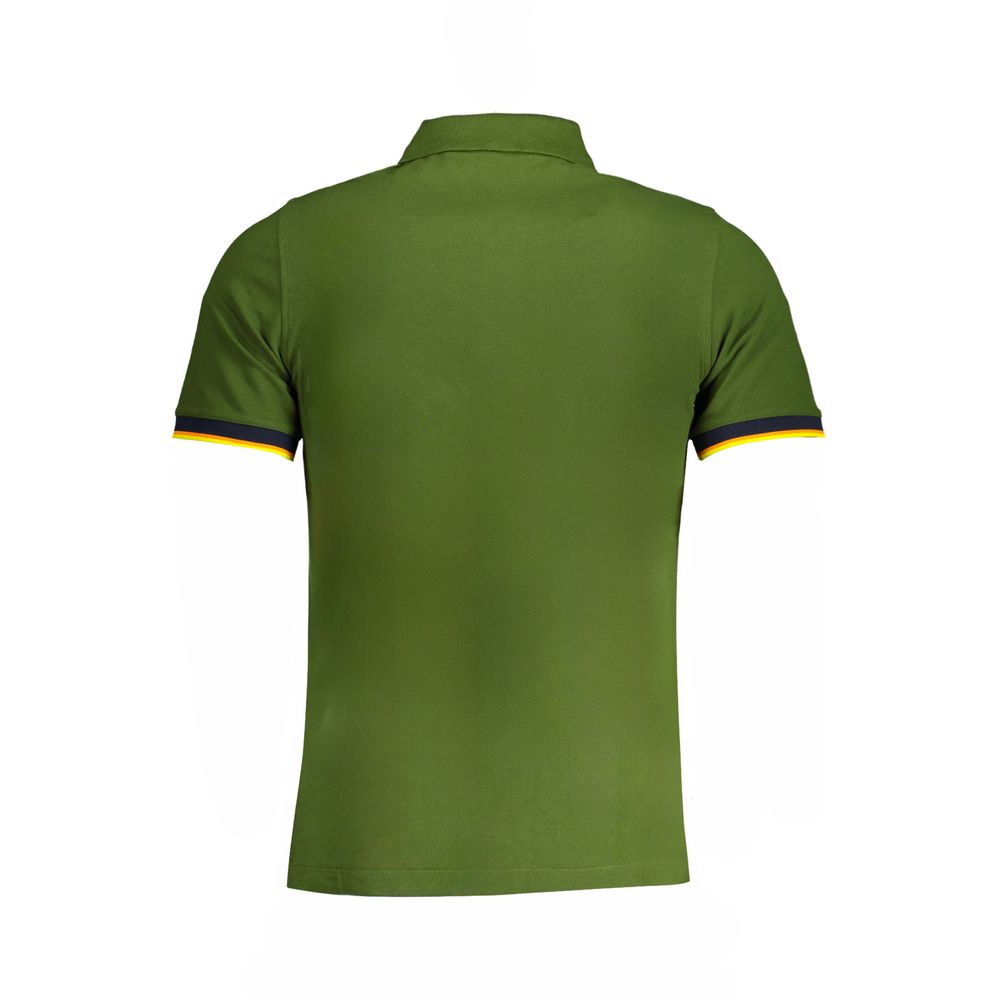 Polo de algodón verde K-WAY