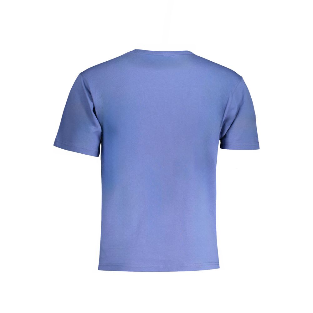 Camiseta de algodón azul K-WAY