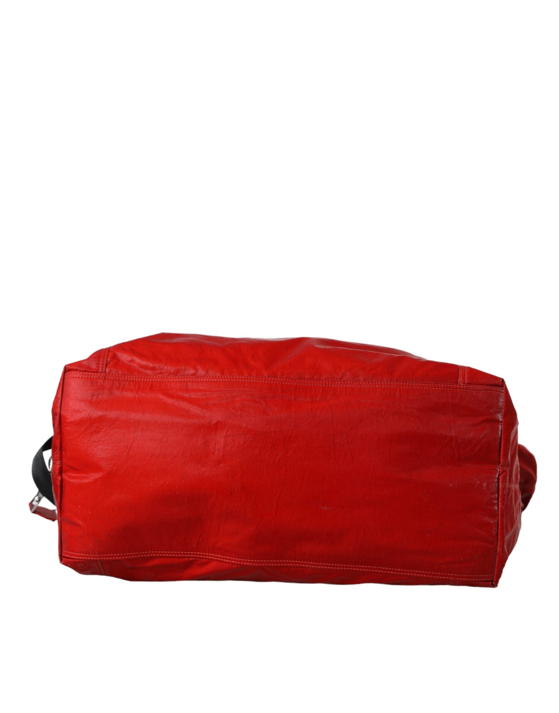 Bolso de mano tipo bandolera de piel de becerro de nailon rojo de Dolce &amp; Gabbana