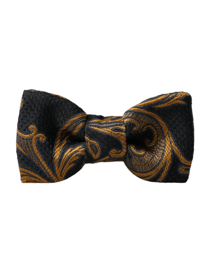 Pajarita ajustable para hombre con cuello en jacquard multicolor de Dolce &amp; Gabbana