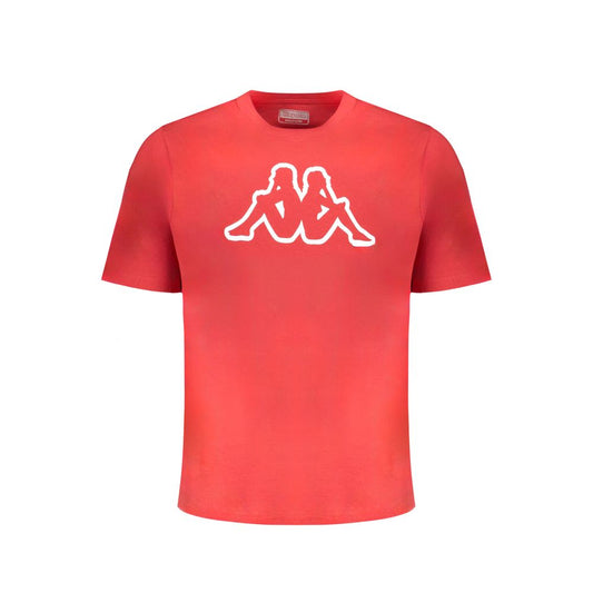 Camiseta de algodón roja Kappa