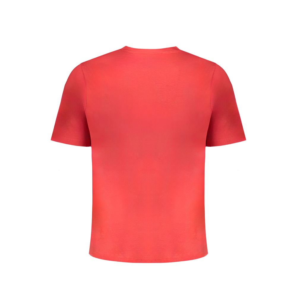 Camiseta de algodón roja Kappa