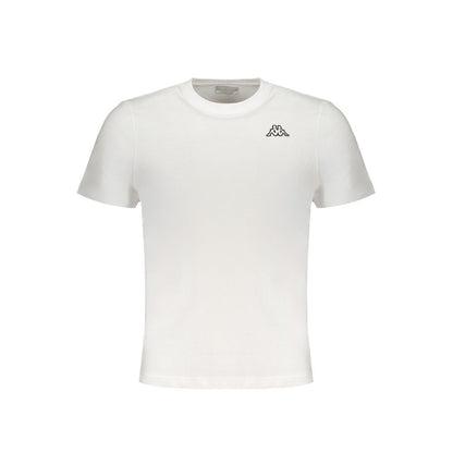 Camiseta de algodón blanca Kappa