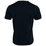 Camiseta de algodón azul oscuro con cuello redondo y manga corta de Dolce &amp; Gabbana