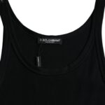 Camiseta interior sin mangas negra Dolce &amp; Gabbana para hombre