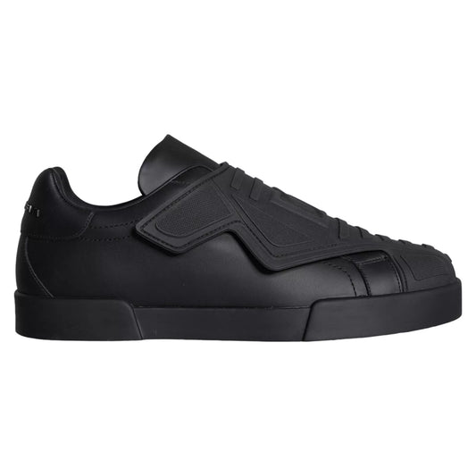 Zapatillas bajas con cordones negros Wave para hombre