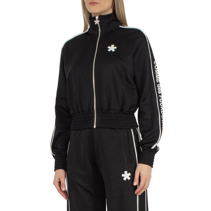 Suéter de poliéster negro Comme Des Fuckdown